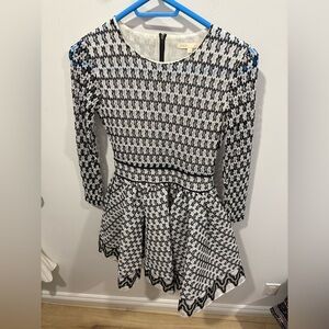 NWOT-Maje Royan Dress Women's Medium Long Sleeve Lace Embroidered Patterned